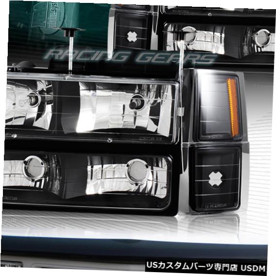 驚きの値段で 1500 K C Suburban C10 Chevy 94 98 Fit Lamps Corner Per ブラックヘッド ライト バム Headlight 2500 2500 1500 C K C10 Suburban Chevy 94 98 Fit Lamps Headlights Bumper Corner Black 車用品 バイク用品 車用品 Usdm 0273 397