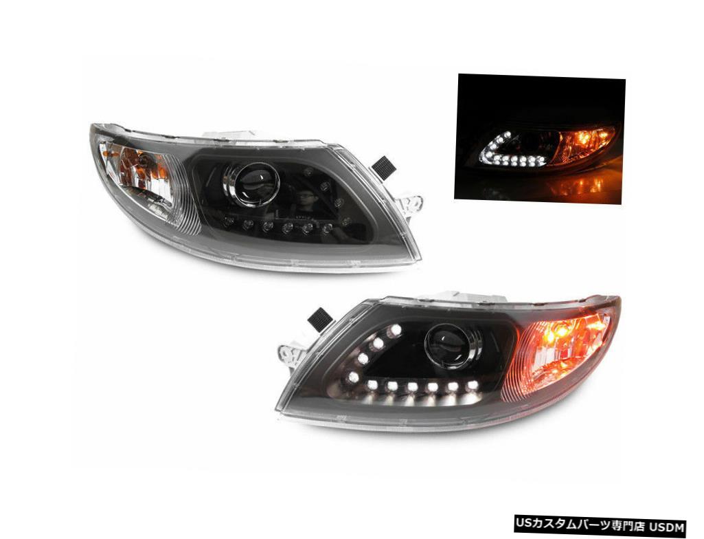 Headlight IC CEスクールバス2005-2015ブラックプロジェクターLEDヘッドライトヘッドライトランプペア IC CE SCHOOL BUS 2005-2015 BLACK PROJECTOR LED HEADLIGHTS HEAD LIGHTS LAMPS PAIR 【並行輸入品】