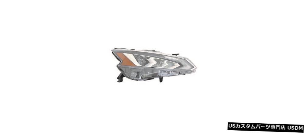 Headlight フィットNISSAN ALTIMA 2019右の乗客LEDヘッドライトヘッドライトランプ fit NISSAN ALTIMA 2019 RIGHT PASSENGER LED HEADLIGHT HEAD LIGHT LAMP 【並行輸入品】