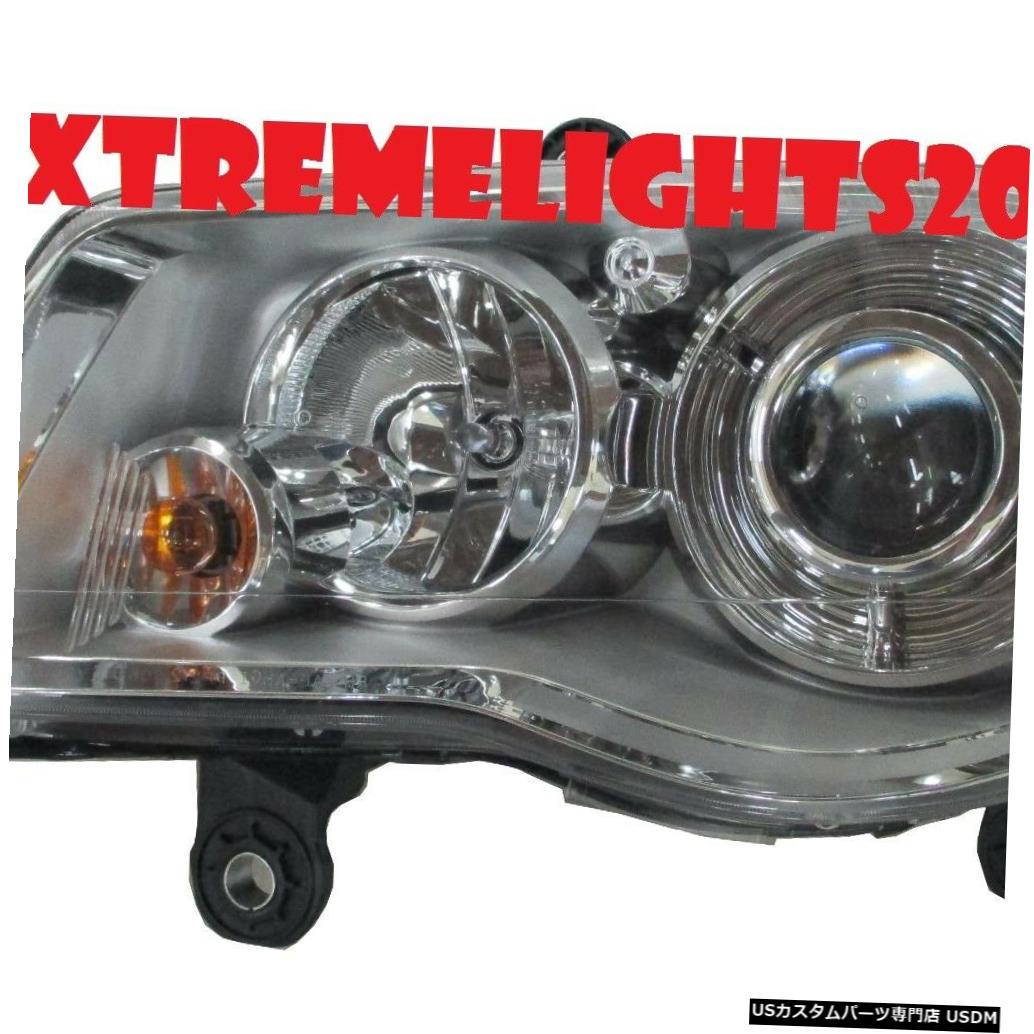 Headlight TOWN & COUNTRY CARAVAN LEFT DRIVER XENON HID HEADLIGHT HEAD LIGHT LAMP W/BULBS 【並行輸入品】