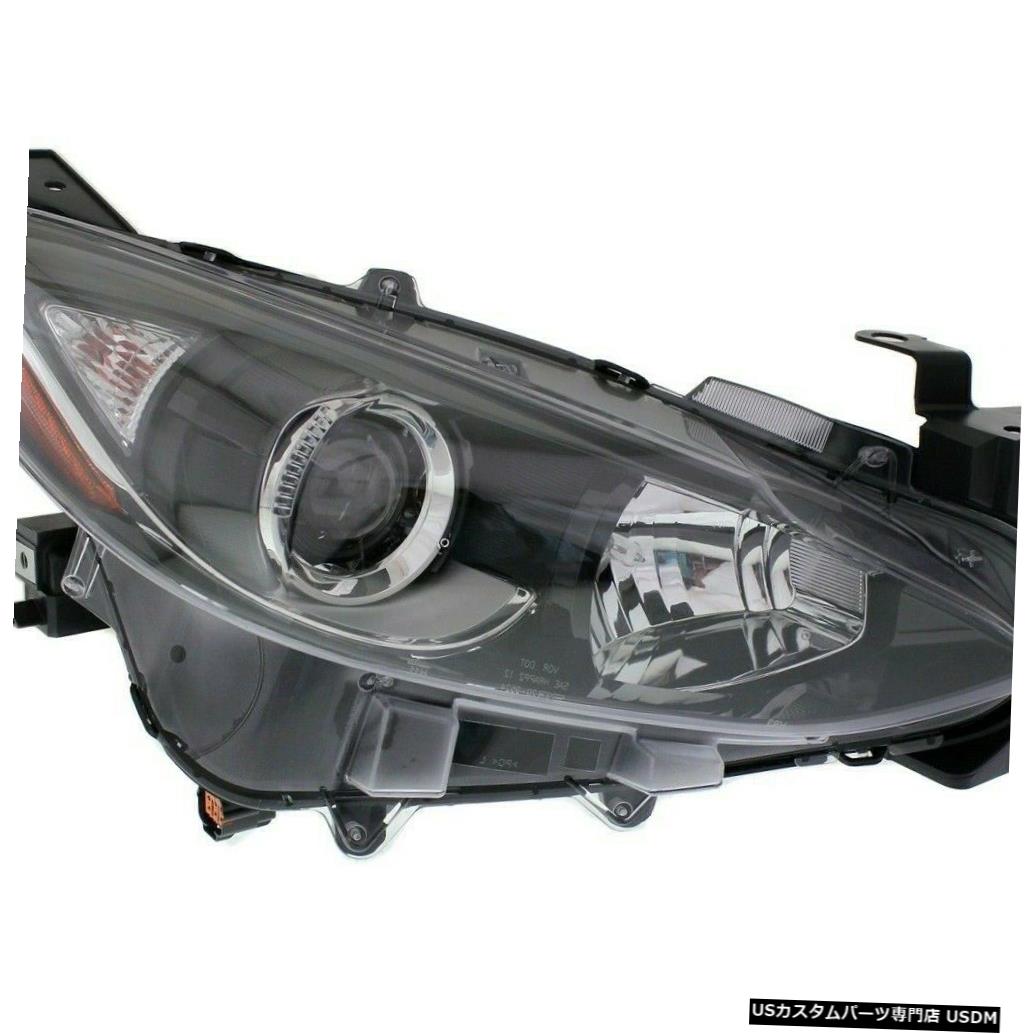 Headlight MAZDA 3 2014-2016 RIGHT PASSENGER HALOGEN HEADLIGHT FRONT LAMP HEAD LIGHT MAZDA 3 2014-2016 RIGHT PASSENGER HALOGEN HEADLIGHT FRONT LAMP HEAD LIGHT 【並行輸入品】