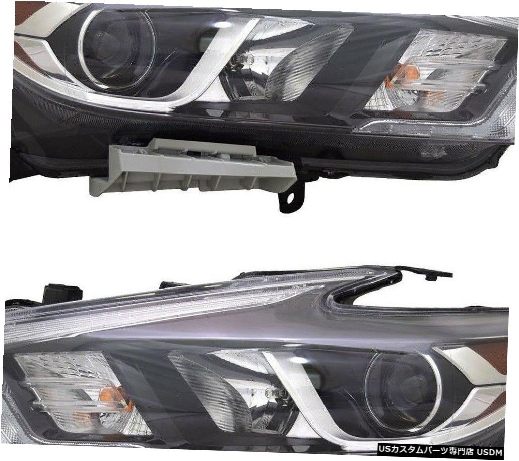 最高 ライト ランプ 16 18左ledヘッドライトヘッドフロントランプペア Maxima フィットnissan Headlight Fits Pair Lamps Front Head Headlights Led Right Left 16 18 Maxima Nissan Sercomedsa Cl