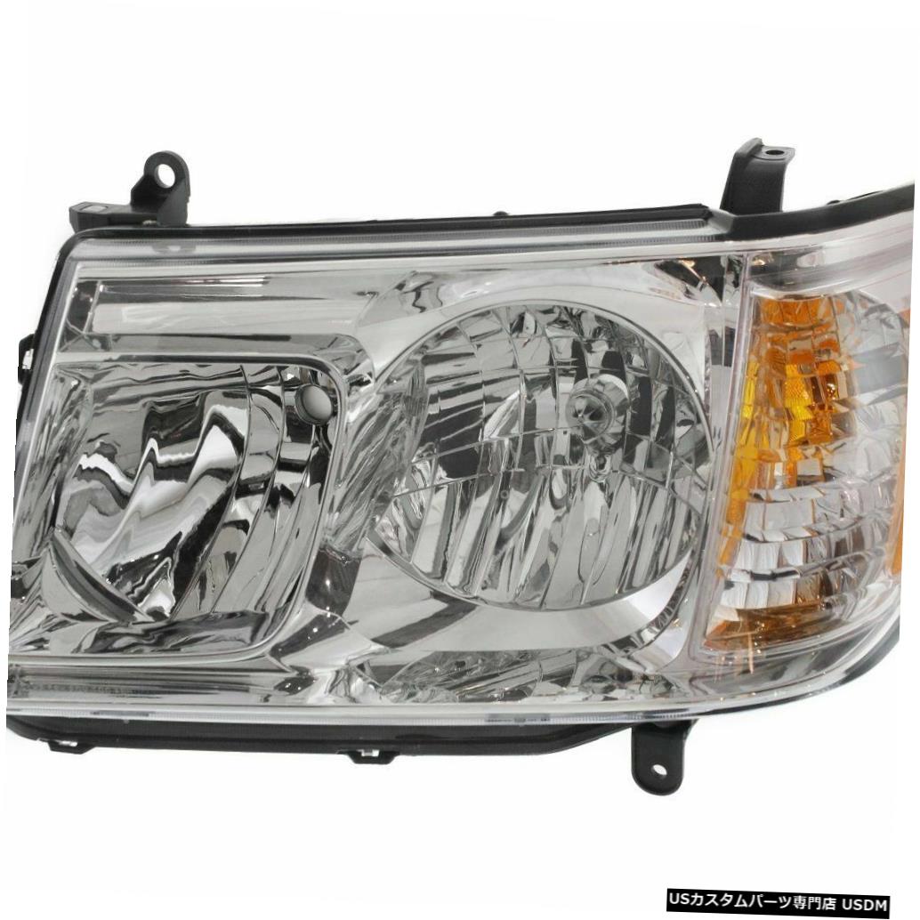 Headlight FIT TOYOTA LAND CRUISER 2006-2007 LEFT DRIVER HEADLIGHT HEAD LIGHT FRONT LAMP FIT TOYOTA LAND CRUISER 2006-2007 LEFT DRIVER HEADLIGHT HEAD LIGHT FRONT LAMP 【並行輸入品】