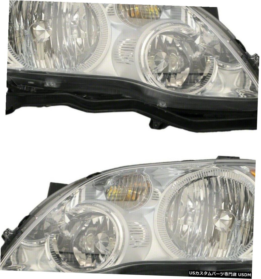 Headlight FIT TOYOTA AVALON 2008 2009 2010 RIGHT LEFT HEADLIGHTS HEAD LIGHTS LAMPS PAIR FIT TOYOTA AVALON 2008 2009 2010 RIGHT LEFT HEADLIGHTS HEAD LIGHTS LAMPS PAIR 【並行輸入品】