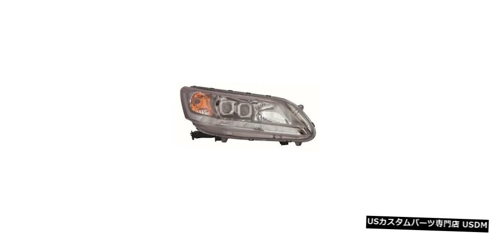 Headlight ホンダアコードセダン2014-2015に適合右の乗客ハイブリッドLEDヘッドライトヘッドランプ FITS HONDA ACCORD SEDAN 2014-2015 RIGHT PASSENGER HYBRID LED HEADLIGHT HEAD LAMP 【並行輸入品】