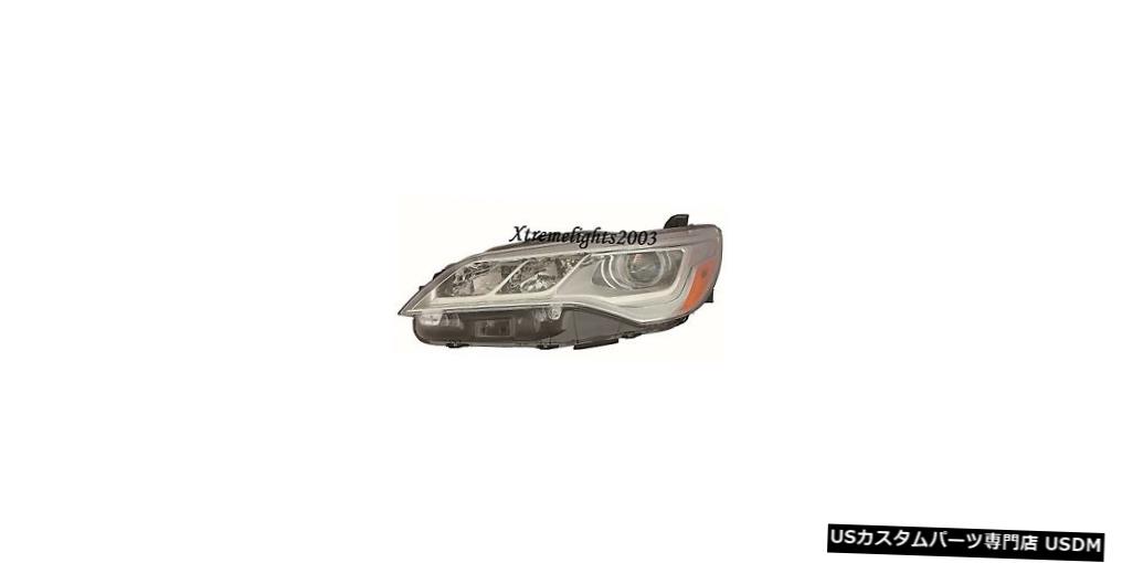Headlight TOYOTA CAMRY XLE 2015-2017 LEFT DRIVER LEDヘッドライトヘッドランプライト TOYOTA CAMRY XLE 2015-2017 LEFT DRIVER LED HEADLIGHT HEAD LAMP LIGHT 【並行輸入品】