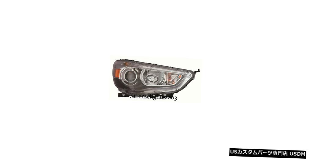 Headlight MITSUBISHI OUTLANDER SPORT 2011-2016右パッセンジャーヘッドライトヘッドランプライト MITSUBISHI OUTLANDER SPORT 2011-2016 RIGHT PASSENGER HEADLIGHT HEAD LAMP LIGHT 【並行輸入品】