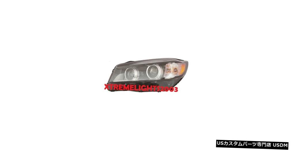 Headlight FITS KIA SORENTO 2016-2018 RIGHT PASSENGER LEDヘッドライトヘッドライトランプ FITS KIA SORENTO 2016-2018 RIGHT PASSENGER LED HEADLIGHT HEAD LIGHT LAMP 【並行輸入品】