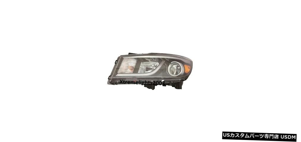 Headlight FIA KIA SEDONA 2015-2016左ドライバーヘッドライトヘッドランプライト（LEDなし） FITS KIA SEDONA 2015-2016 LEFT DRIVER HEADLIGHT HEAD LAMP LIGHT W/O LED 【並行輸入品】
