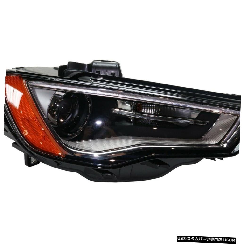 Headlight アウディA3 S3 2015-2016右パッセンジャーキセノンヘッドライトヘッドライトランプカーブなし AUDI A3 S3 2015-2016 RIGHT PASSENGER XENON HEADLIGHT HEAD LIGHT LAMP W/O CURVE 【並行輸入品】