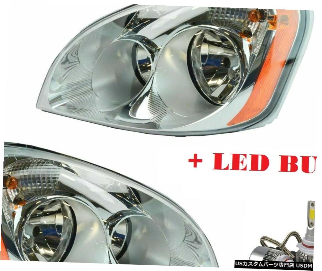 国内外の人気集結 ライト ランプ Cascadia Freightliner 15ヘッドライトヘッドランプライトペアled 14 13 12 Cascadia Freightliner Headlight 12 Led Pair Lights Lamps Head Headlights 15 14 13