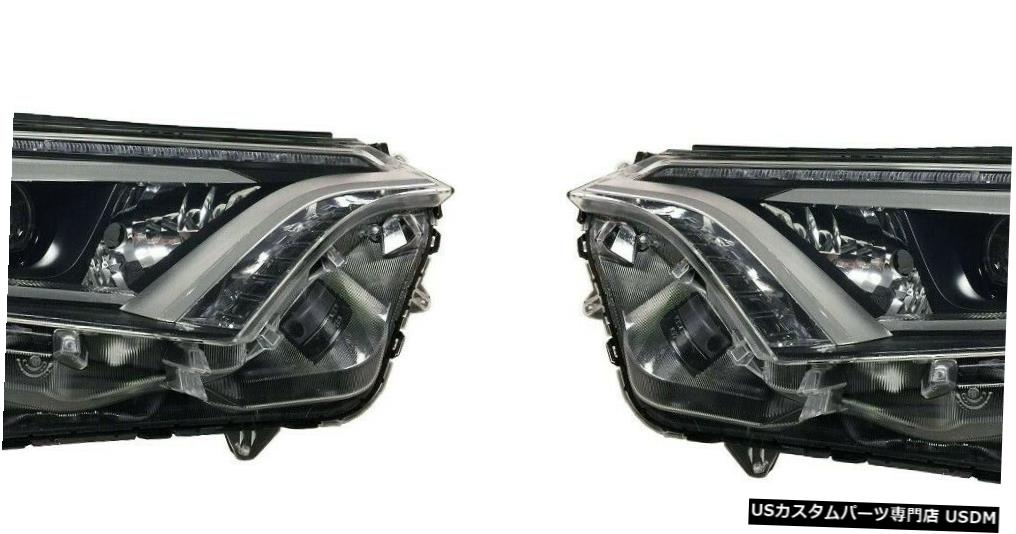 Headlight FIT TOYOTA RAV4 HYBRID 2016-2018 RIGHT LEFT LEDヘッドライトヘッドライトランプNEW FITS TOYOTA RAV4 HYBRID 2016-2018 RIGHT LEFT LED HEADLIGHTS HEAD LIGHTS LAMP NEW 【並行輸入品】