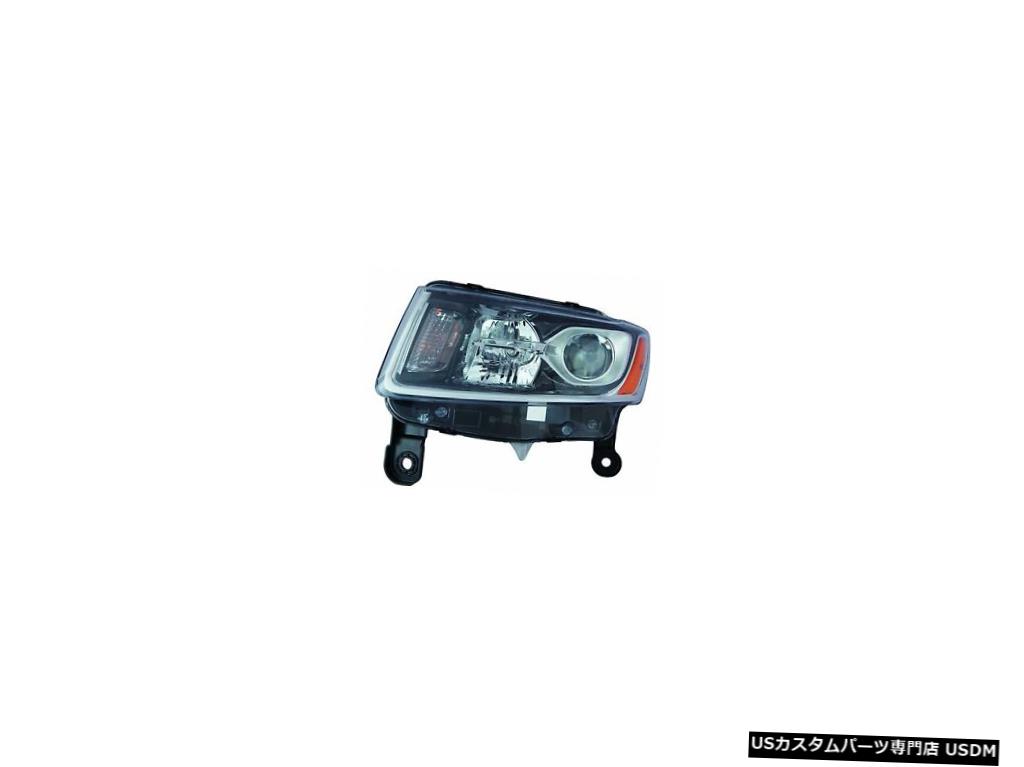 Headlight フィットジープグランドチェロキー2014左ドライバーヘッドライトヘッドライトフロントランプ FITS JEEP GRAND CHEROKEE 2014 LEFT DRIVER HEAD LIGHT HEADLIGHT FRONT LAMP 【並行輸入品】