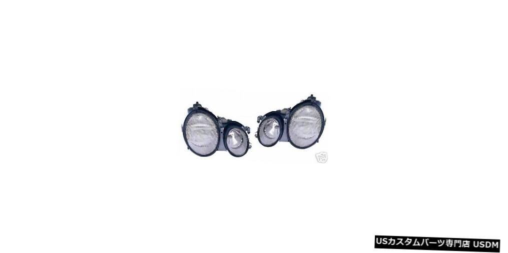 Headlight FITS 98 99 00 01 02 MERCEDES CLK W208 OEヘッドライトヘッドペア FITS 98 99 00 01 02 MERCEDES CLK W208 OE HEADLIGHT HEAD PAIR 【並行輸入品】|カスタムパーツ WORLD倉庫