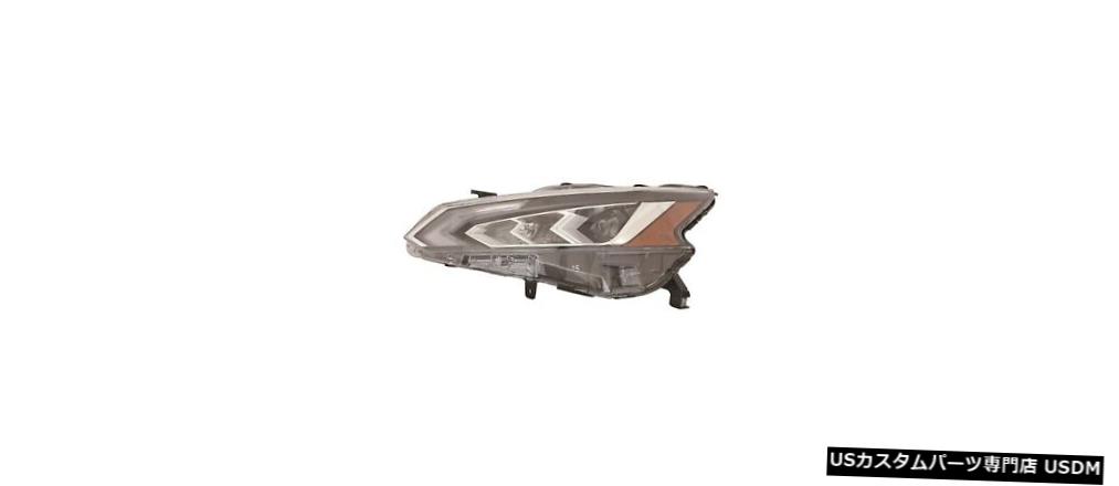 Headlight フィットNISSAN ALTIMA 2019 2020 LEFT DRIVER LEDヘッドライトヘッドライトフロントランプ fit NISSAN ALTIMA 2019 2020 LEFT DRIVER LED HEADLIGHT HEAD LIGHT FRONT LAMP 【並行輸入品】