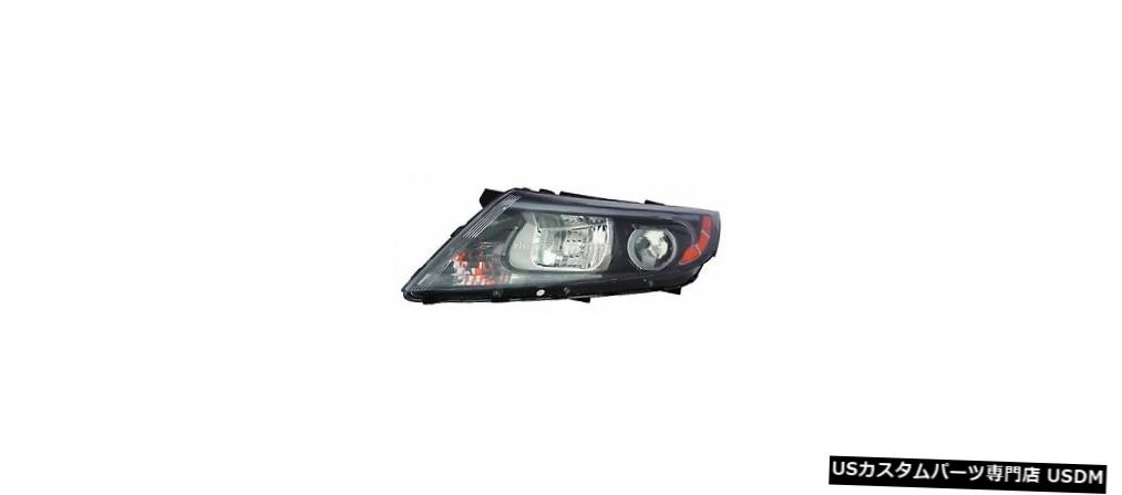 Headlight FITS KIA OPTIMA 2014-2015左ドライバーヘッドライトヘッドランプフロントライトハロゲン FITS KIA OPTIMA 2014-2015 LEFT DRIVER HEADLIGHT HEAD LAMP FRONT LIGHT HALOGEN 【並行輸入品】