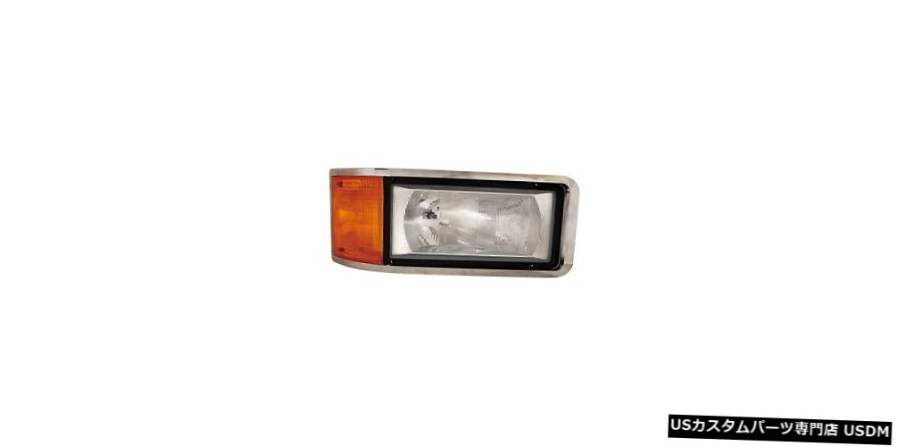 Headlight マックCH612 CH613 CH600 1990-2007右パッセンジャーヘッドライトヘッドライトフロントランプ MACK CH612 CH613 CH600 1990-2007 RIGHT PASSENGER HEADLIGHT HEAD LIGHT FRONT LAMP 【並行輸入品】
