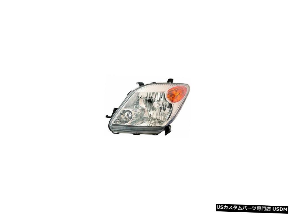 Headlight サイオンXA X A 2006 06左ドライバーヘッドライトフロントランプヘッドライト SCION XA X A 2006 06 LEFT DRIVER HEAD LIGHT FRONT LAMP HEADLIGHT 【並行輸入品】