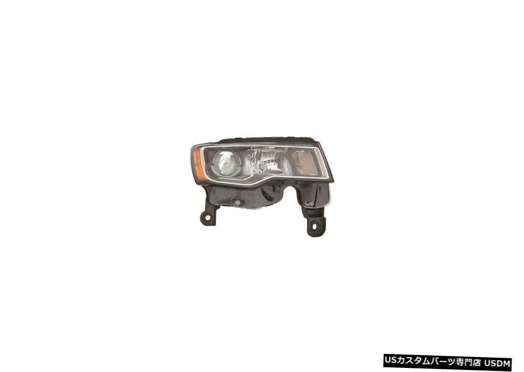 Headlight フィットジープグランドチェロキー2017-2018右乗客ヘッドライトヘッドライトランプ FITS JEEP GRAND CHEROKEE 2017-2018 RIGHT PASSENGER HEADLIGHT HEAD LIGHT LAMP 【並行輸入品】