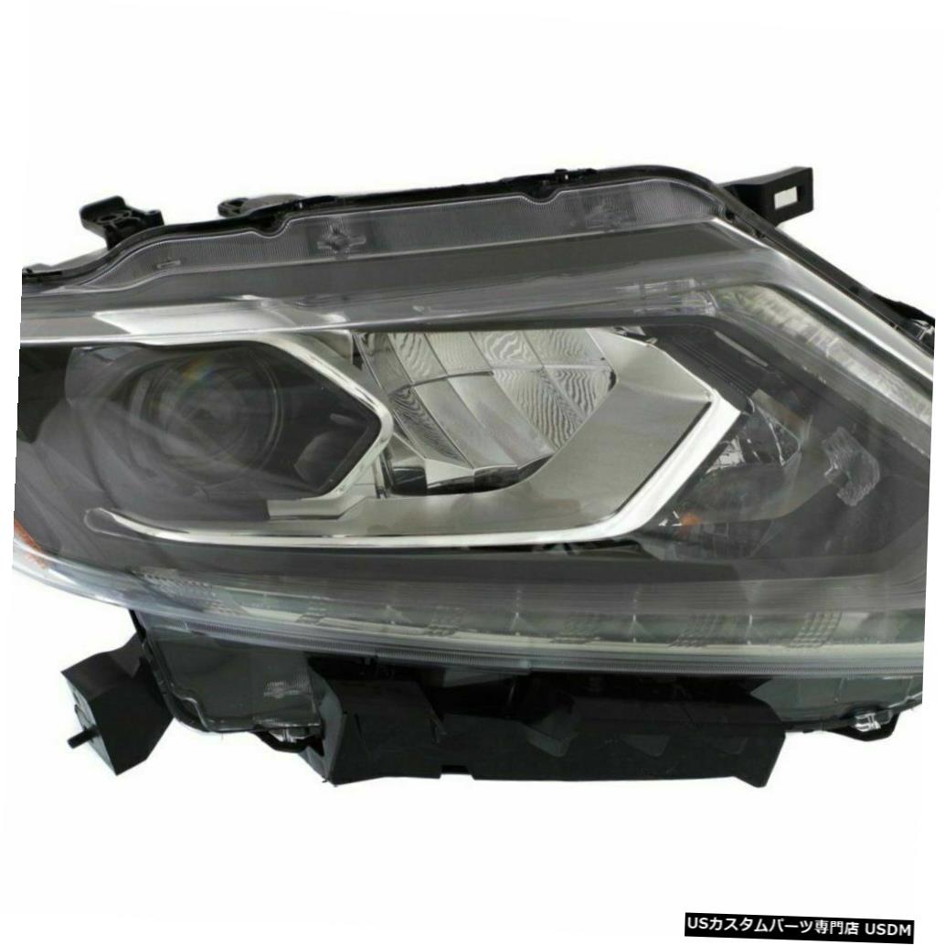 Headlight FITS日産ROGUE 2014-2016右の乗客LEDヘッドライトヘッドライトランプ FITS NISSAN ROGUE 2014-2016 RIGHT PASSENGER LED HEADLIGHT HEAD LIGHT LAMP 【並行輸入品】