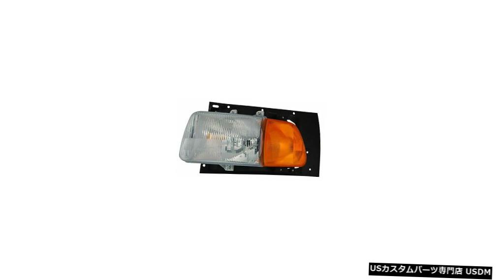 Headlight スターリングトラックAT9513 A9513 1998-2010左ドライバーヘッドライトヘッドランプライト STERLING TRUCK AT9513 A9513 1998-2010 LEFT DRIVER HEADLIGHT HEAD LAMP LIGHT 【並行輸入品】