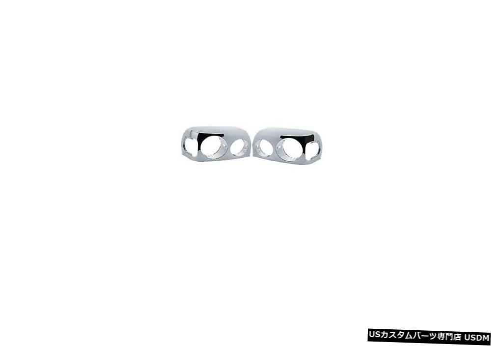 Headlight 貨物船世紀2000 2001 2002 2003 2004 2005クロームヘッドライトベゼルペア FREIGHTLINER CENTURY 2000 2001 2002 2003 2004 2005 CHROME HEADLIGHT BEZEL PAIR 【並行輸入品】