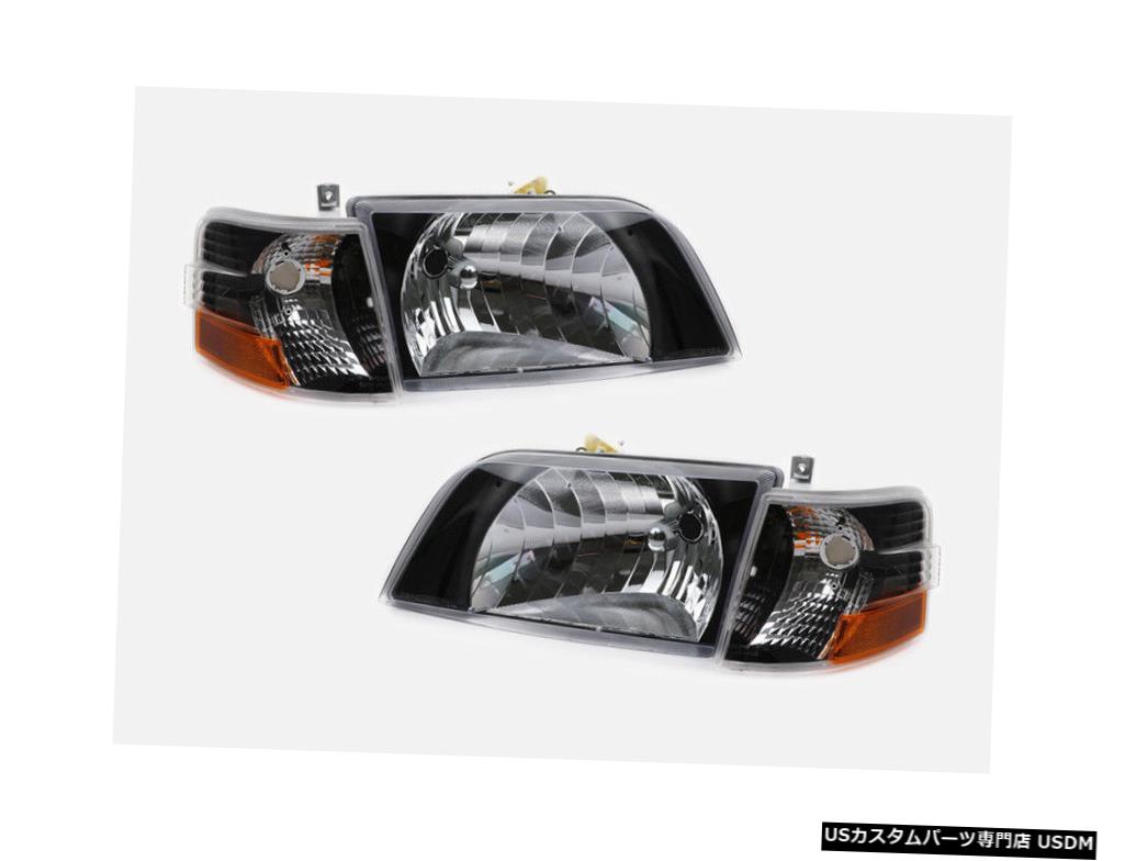 Headlight VOLVO VNL 300 VNM 200 1998-2017 DAYCAB TRUCK HEADLIGHTS CORNERS 4 PC SET-BLACK VOLVO VNL 300 VNM 200 1998-2017 DAYCAB TRUCK HEADLIGHTS CORNERS 4 PC SET - BLACK 【並行輸入品】