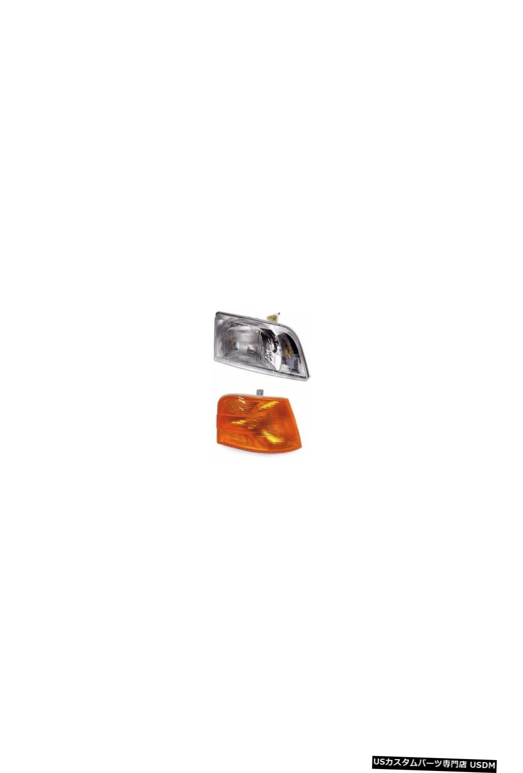 Headlight VOLVO VNL 300 VNM 200シリーズ2000-2011コーナーライト付きトラックヘッドライト VOLVO VNL 300 VNM 200 SERIES 2000-2011 Truck Headlight with Corner RIGHT 【並行輸入品】