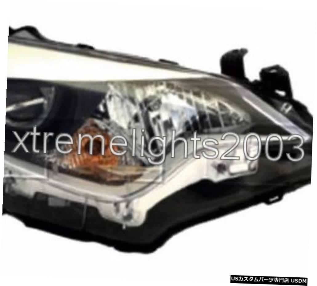 Headlight TOYOTA COROLLA 2014-2016 RIGHT PASSENGER HEADLIGHT HEAD LAMP FRONT LIGHT NEW TOYOTA COROLLA 2014-2016 RIGHT PASSENGER HEADLIGHT HEAD LAMP FRONT LIGHT NEW 【並行輸入品】