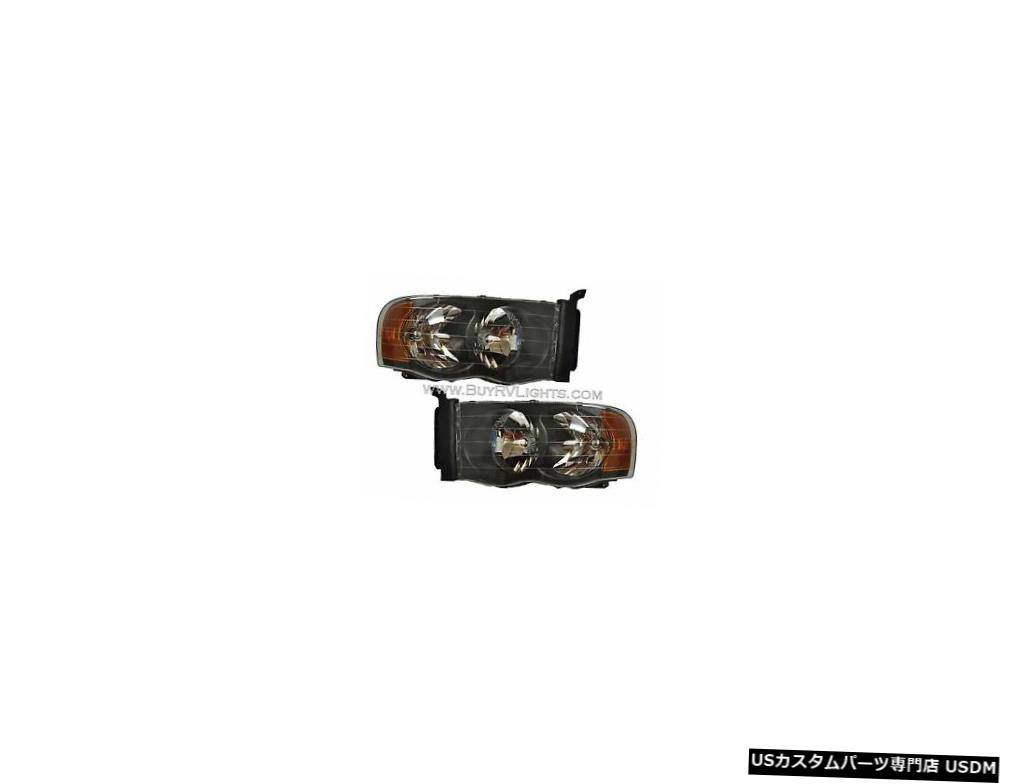 Headlight モナコナイト2008 2009 2010ブラックヘッドライトヘッドライトフロントランプRV MONACO KNIGHT 2008 2009 2010 BLACK HEADLIGHTS HEAD LIGHTS FRONT LAMPS RV 【並行輸入品】