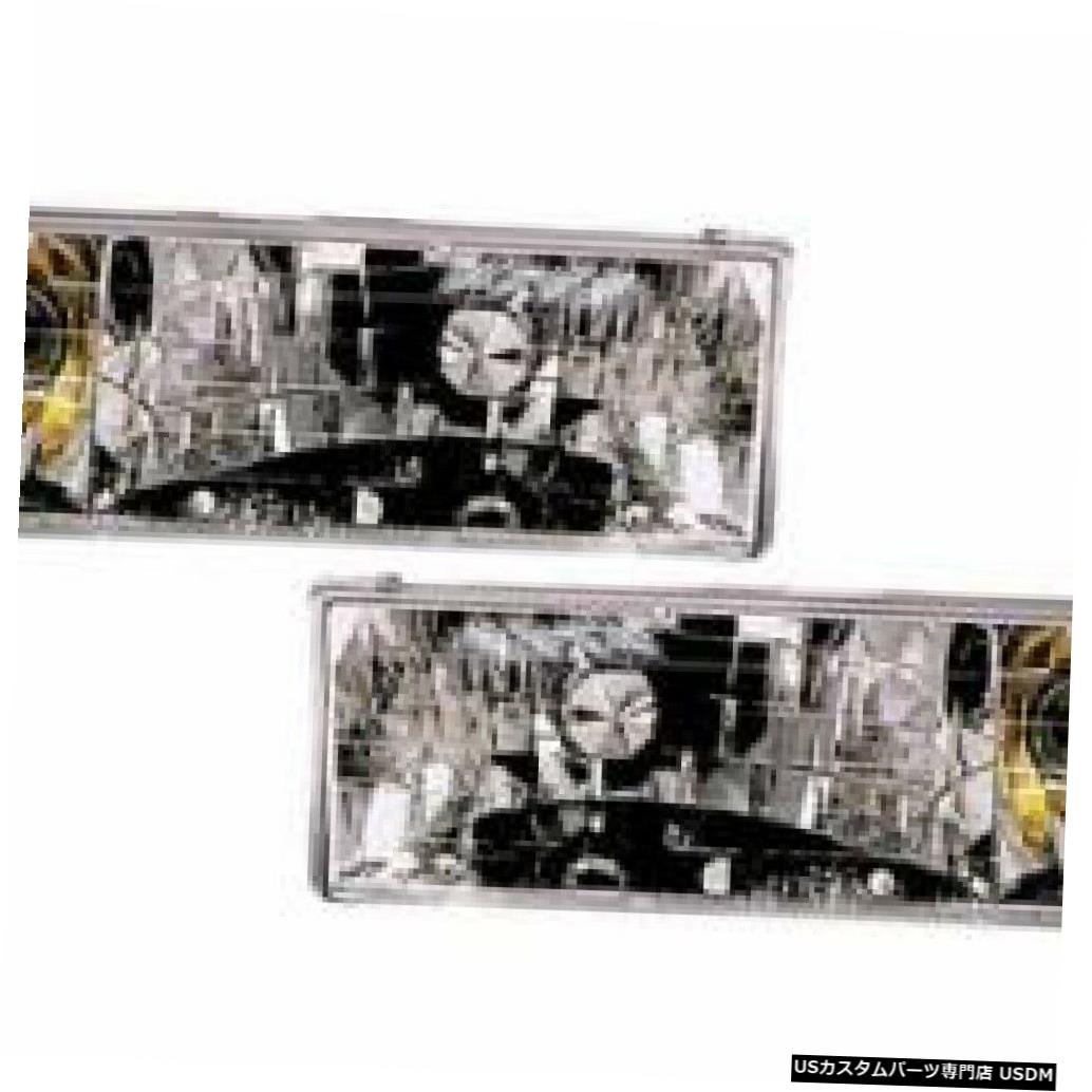Headlight DAMON INTRUDER 2000 2001セットペアヘッドライトフロントランプヘッドライトRV DAMON INTRUDER 2000 2001 SET PAIR HEAD LIGHT FRONT LAMPS HEADLIGHTS RV 【並行輸入品】
