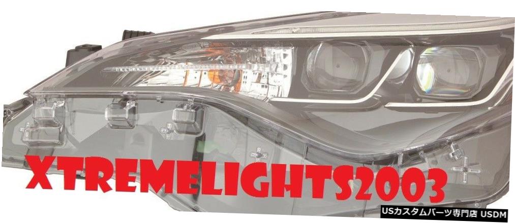 Headlight TOYOTA COROLLA 2017-2018 LEFT DRIVER SE XLE XSE LEDヘッドライトヘッドランプライト TOYOTA COROLLA 2017-2018 LEFT DRIVER SE XLE XSE LED HEADLIGHT HEAD LAMP LIGHT 【並行輸入品】