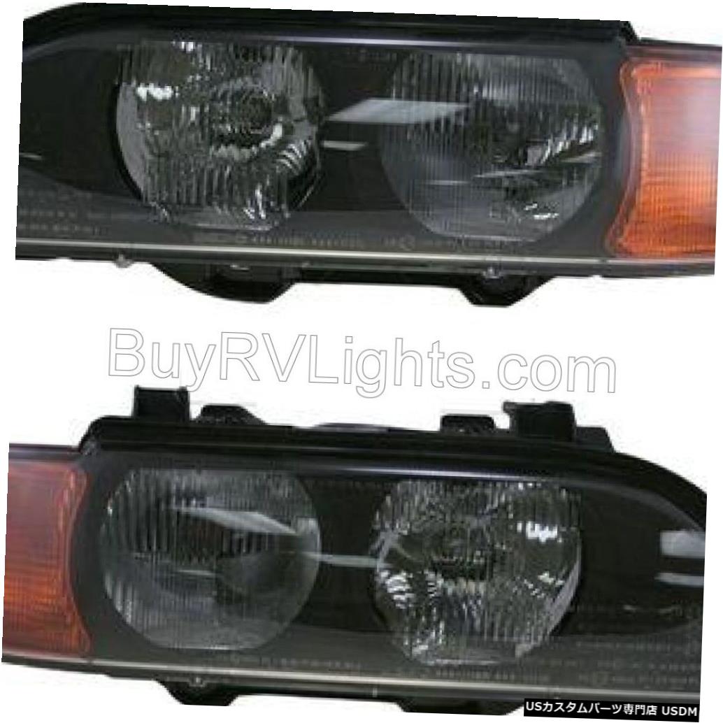Headlight WESTERN ALPINE COACH 2003 2004 2005ペアセットライトヘッドライトヘッドランプRV WESTERN ALPINE COACH 2003 2004 2005 PAIR SET LIGHTS HEADLIGHTS HEAD LAMPS RV 【並行輸入品】