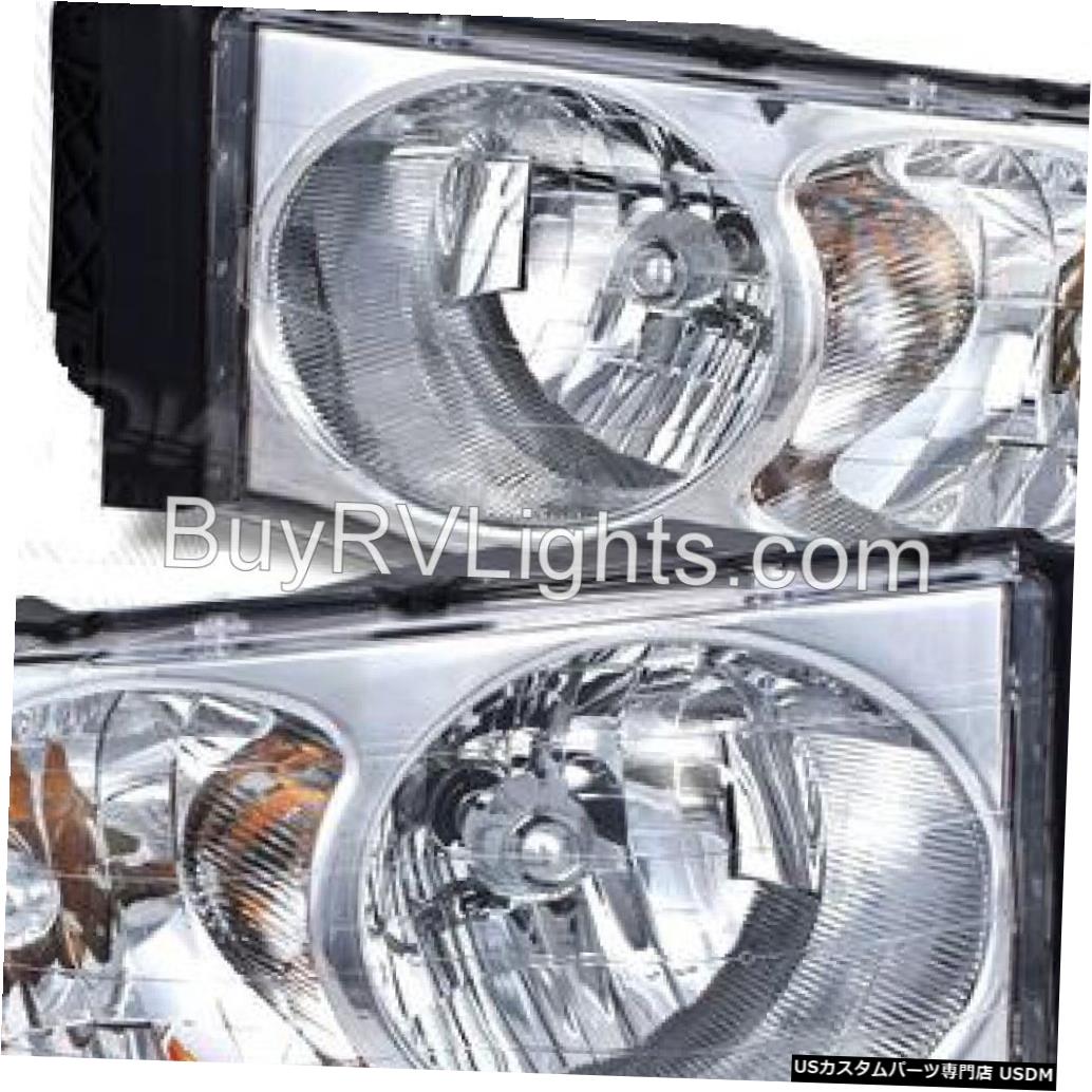 Headlight MONACO EXECUTIVE 2005 2006セットペアヘッドライトヘッドライトフロントランプRV MONACO EXECUTIVE 2005 2006 SET PAIR HEADLIGHTS HEAD LIGHTS FRONT LAMPS RV 【並行輸入品】