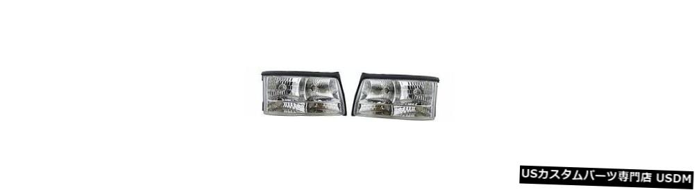Headlight FLEETWOOD BOUNDER 2003 2004 2005 2006ペアフロントヘッドライトランプヘッドライトRV FLEETWOOD BOUNDER 2003 2004 2005 2006 PAIR FRONT HEAD LIGHT LAMP HEADLIGHT RV 【並行輸入品】