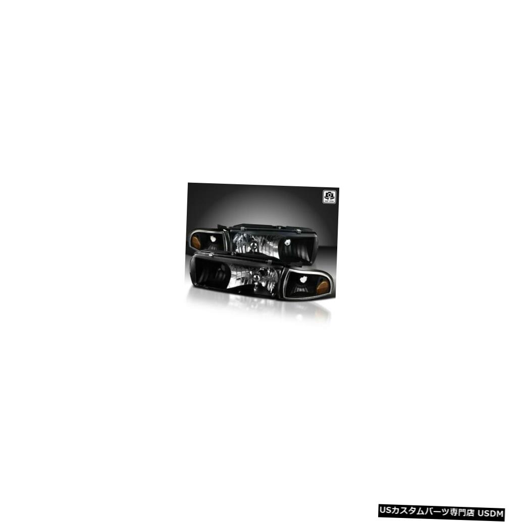 Headlight VISION CONDOR CLASS A 2003 2004ブラックヘッドライトヘッドライト信号ランプRVセット VISION CONDOR CLASS A 2003 2004 BLACK HEADLIGHTS HEAD LIGHTS SIGNAL LAMPS RV SET 【並行輸入品】