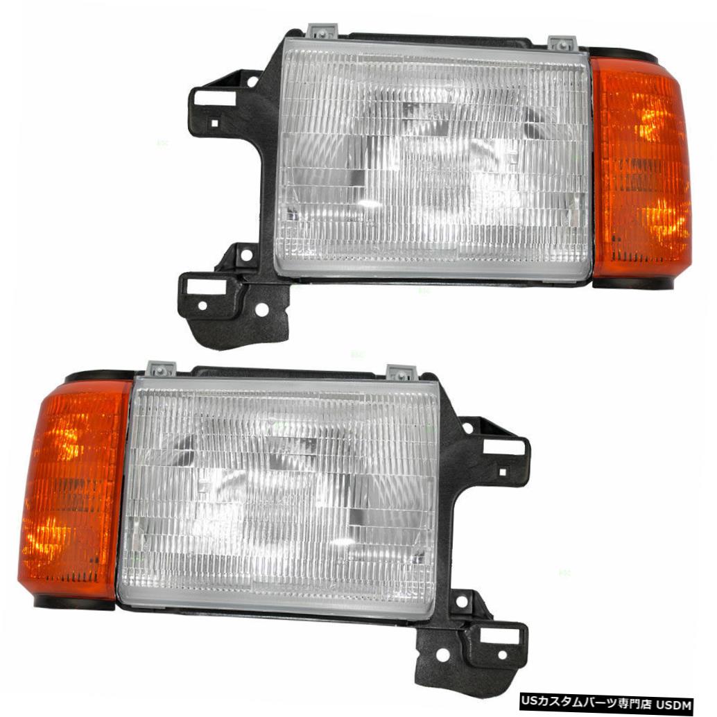 Headlight MONACO WINDSOR 1997 1998 HEADLIGHTS HEAD LIGHTS FRONT LAMPS SIGNAL RV PAIR MONACO WINDSOR 1997 1998 HEADLIGHTS HEAD LIGHTS FRONT LAMPS SIGNAL RV PAIR 【並行輸入品】