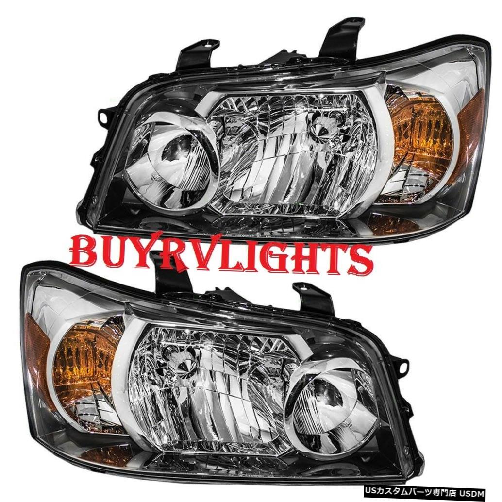 Headlight ホリデーランブラーアドミラル2008 2009-2011ペアヘッドライトフロントランプヘッドライトRV HOLIDAY RAMBLER ADMIRAL 2008 2009-2011 PAIR HEAD LIGHT FRONT LAMPS HEADLIGHTS RV 【並行輸入品】
