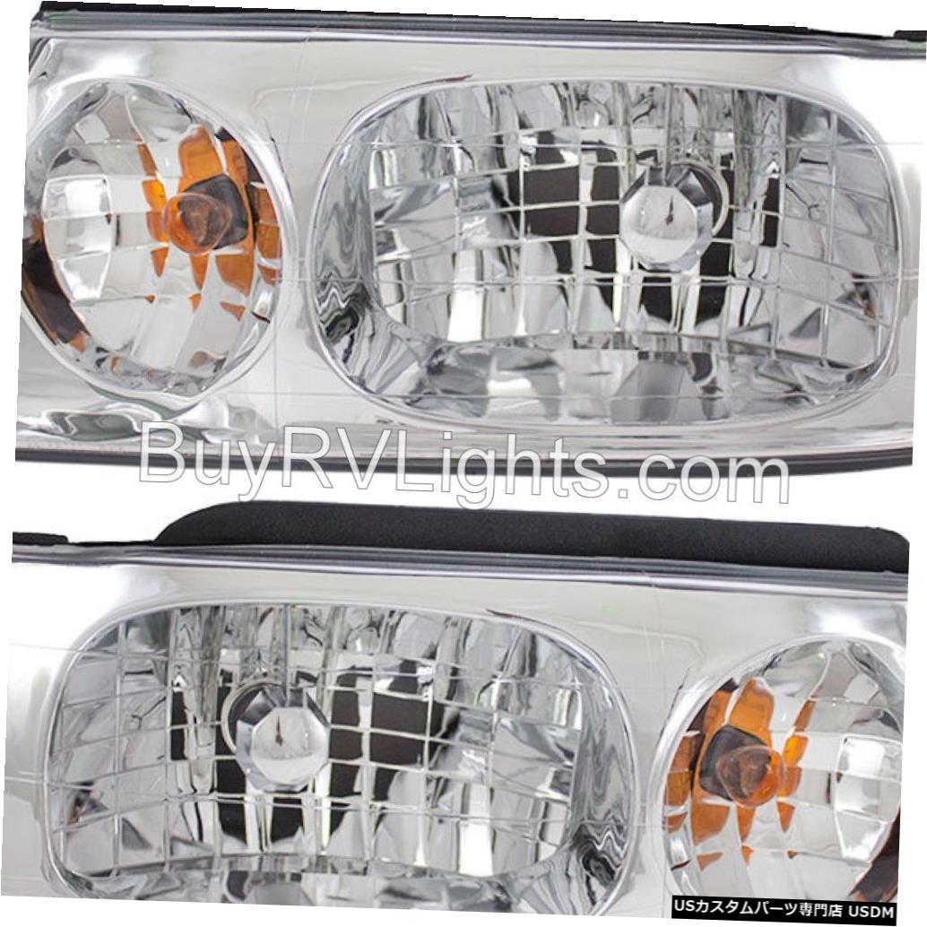 Headlight NEWMAR SCOTTSDALE 2003 2004 2005ペアフロントヘッドライトランプヘッドライトRVセット NEWMAR SCOTTSDALE 2003 2004 2005 PAIR FRONT HEAD LIGHTS LAMPS HEADLIGHTS RV SET 【並行輸入品】