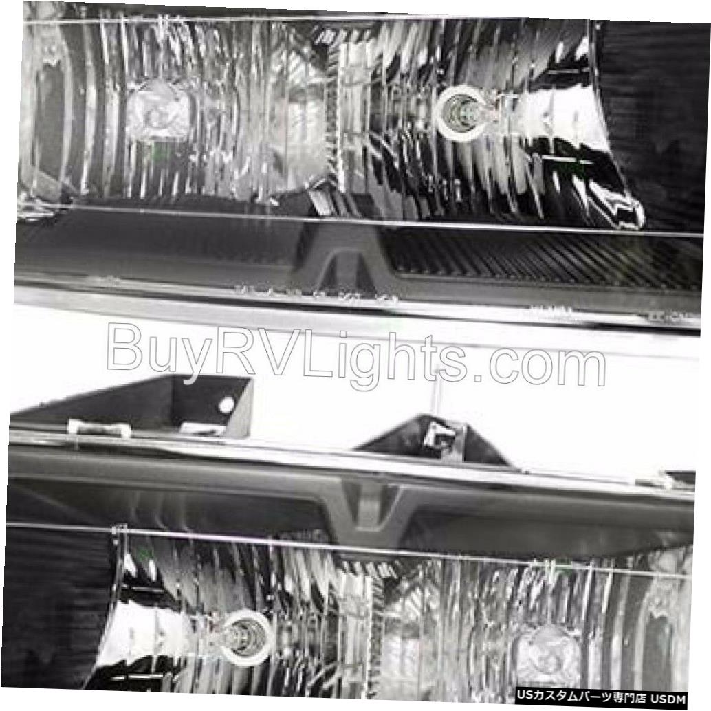 Headlight NATIONAL RV SEA BREEZE 2008 PAIR BLACK HEADLIGHTS HEAD LIGHTS FRONT LAMP RV NATIONAL RV SEA BREEZE 2008 PAIR BLACK HEADLIGHTS HEAD LIGHTS FRONT LAMP RV 【並行輸入品】