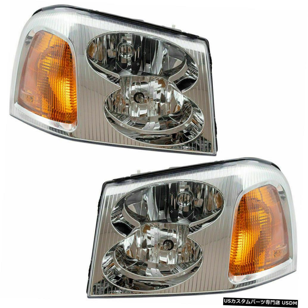 Headlight TIFFIN ALLEGRO 2007 2008ヘッドライトヘッドフロントライトランプペアRV TIFFIN ALLEGRO 2007 2008 HEADLIGHTS HEAD FRONT LIGHTS LAMPS PAIR RV 【並行輸入品】