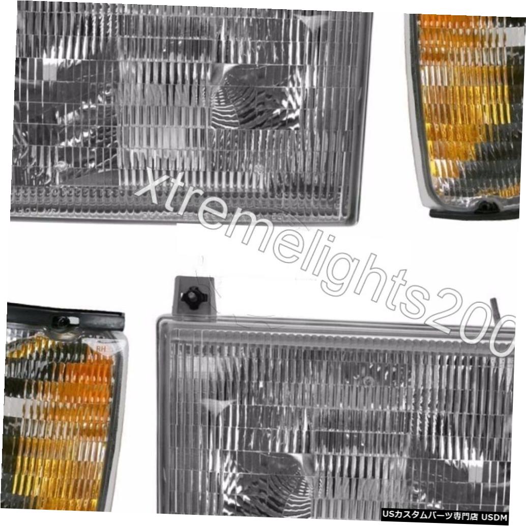 Headlight MONACO DIPLOMAT 1998 1999 2000 4 PCセットヘッドライトヘッドライトコーナーランプRV MONACO DIPLOMAT 1998 1999 2000 4 PC SET HEADLIGHTS HEAD LIGHTS CORNER LAMPS RV 【並行輸入品】 46,926円