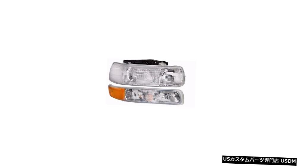 Headlight FORETRAVEL U320 2002 2003右助手席用ヘッドランプヘッドライト信号灯RV FORETRAVEL U320 2002 2003 RIGHT PASSENGER HEAD LAMPS HEADLIGHTS SIGNAL LIGHTS RV 【並行輸入品】
