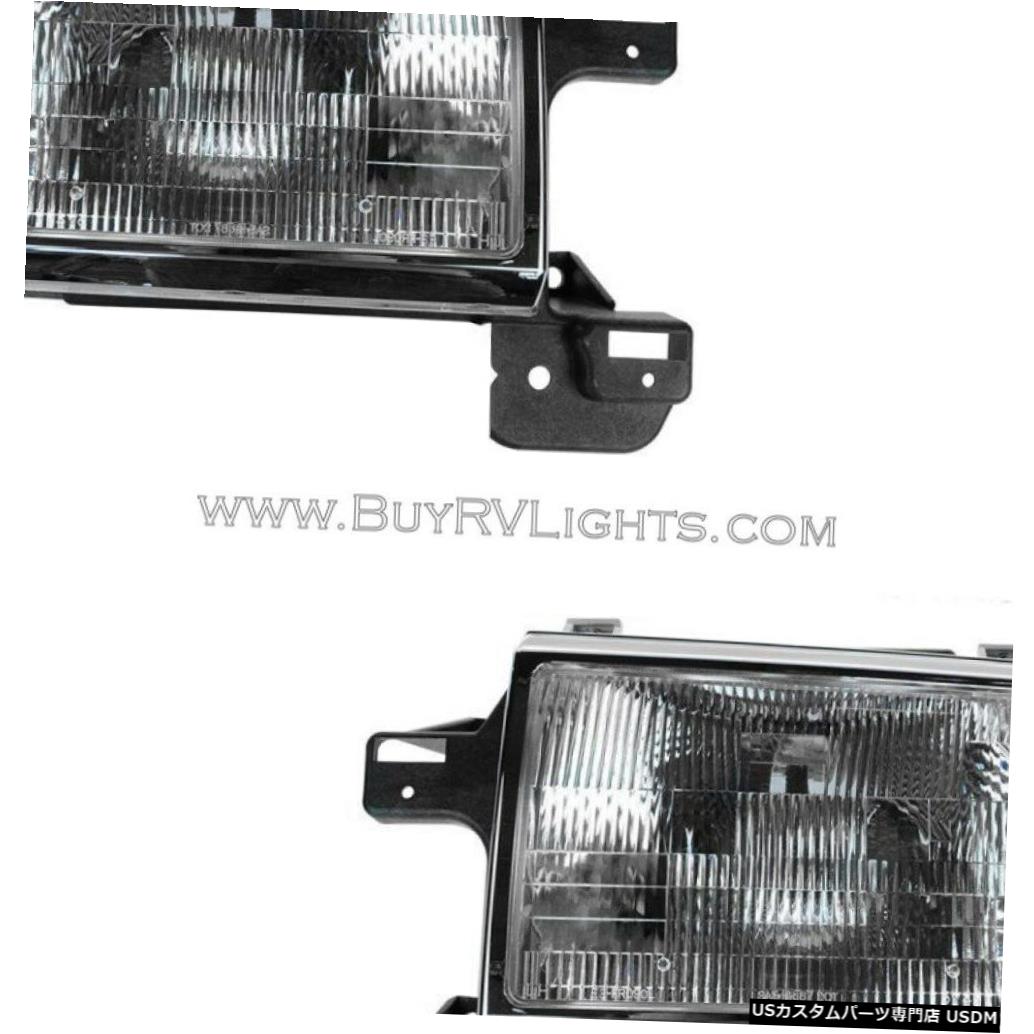 Headlight MONACO CROWN ROYAL 1993 1994 1995アウターペアヘッドライトヘッドライトランプRV MONACO CROWN ROYAL 1993 1994 1995 OUTER PAIR HEADLIGHTS HEAD LIGHTS LAMPS RV 【並行輸入品】