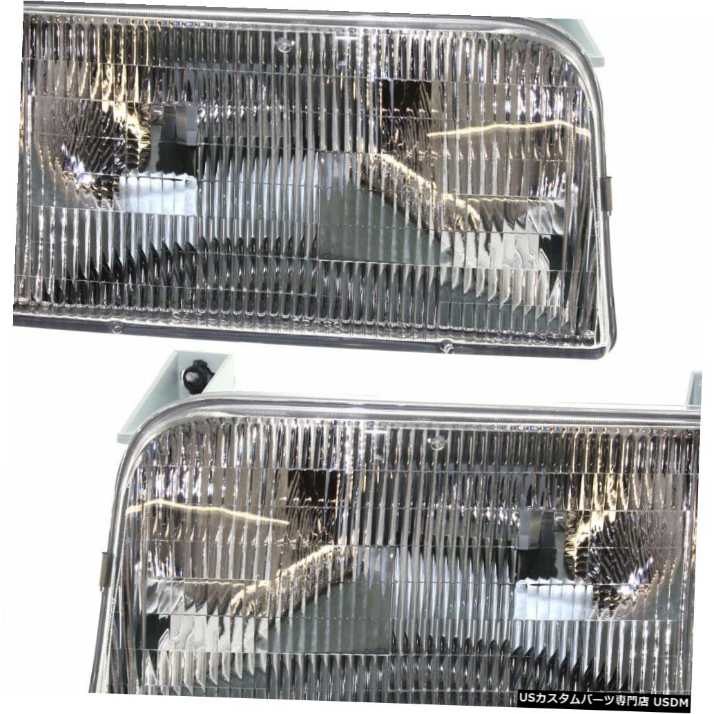 Headlight NEWMAR DUTCH STAR 1996 1997 1998ペアフロントヘッドライトランプRVヘッドライト NEWMAR DUTCH STAR 1996 1997 1998 PAIR FRONT HEAD LIGHTS LAMPS RV HEADLIGHTS 【並行輸入品】