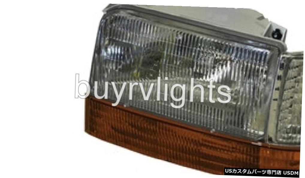 Headlight NATIONAL SURF SIDE 2000 2001 LEFT DRIVER HEADLIGHT SIGNAL SIDE LIGHTS 3PC RV NATIONAL SURF SIDE 2000 2001 LEFT DRIVER HEADLIGHT SIGNAL SIDE LIGHTS 3PC RV 【並行輸入品】