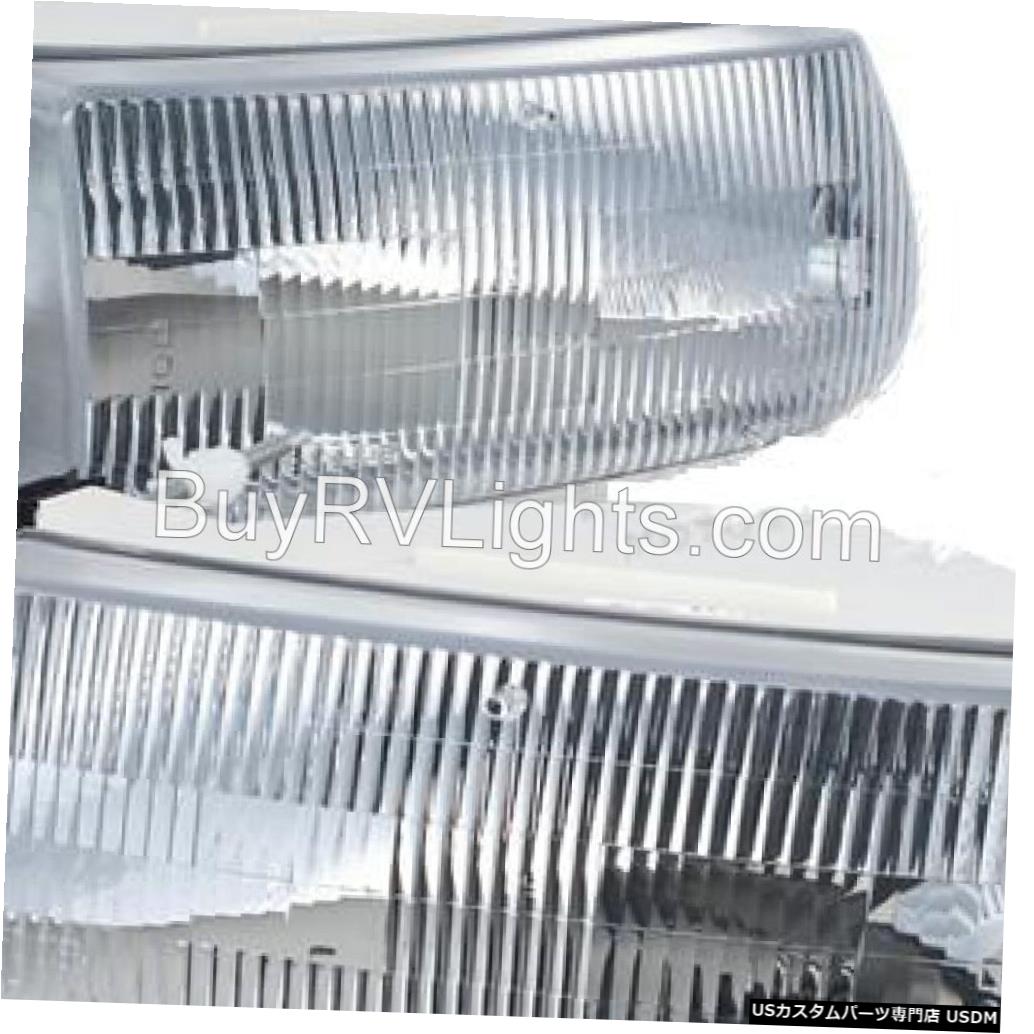 Headlight アルファサミット2004ペアヘッドライトヘッドライトフロントランプRVモーターホーム ALFA SUMMIT 2004 PAIR HEADLIGHTS HEAD LIGHTS FRONT LAMP RV MOTORHOME 【並行輸入品】