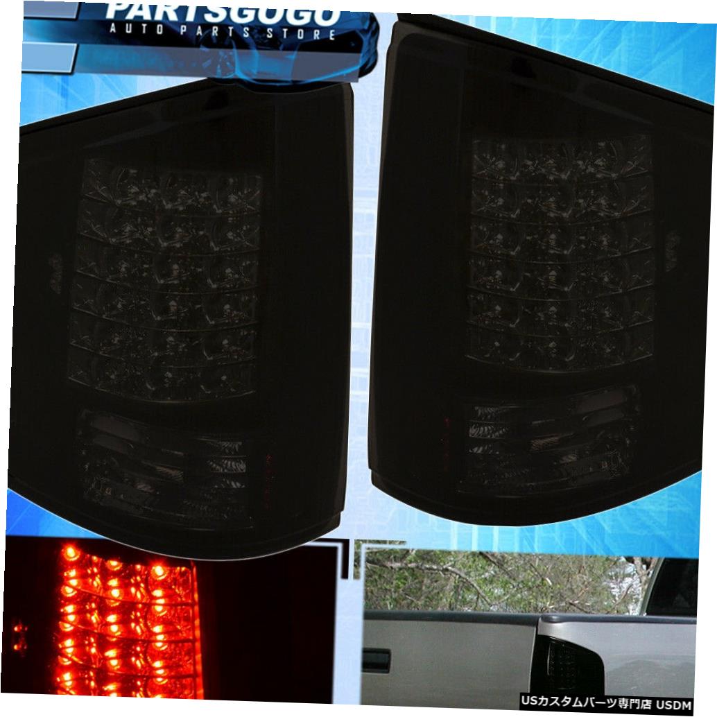 テールライト 1994-2004シボレーS10ソノマスモークレンズ赤Ledテールライトの交換 1994-2004 Chevy S10 Sonoma Smoked Lens Red Led Tail Lights Replacement 【並行輸入品】