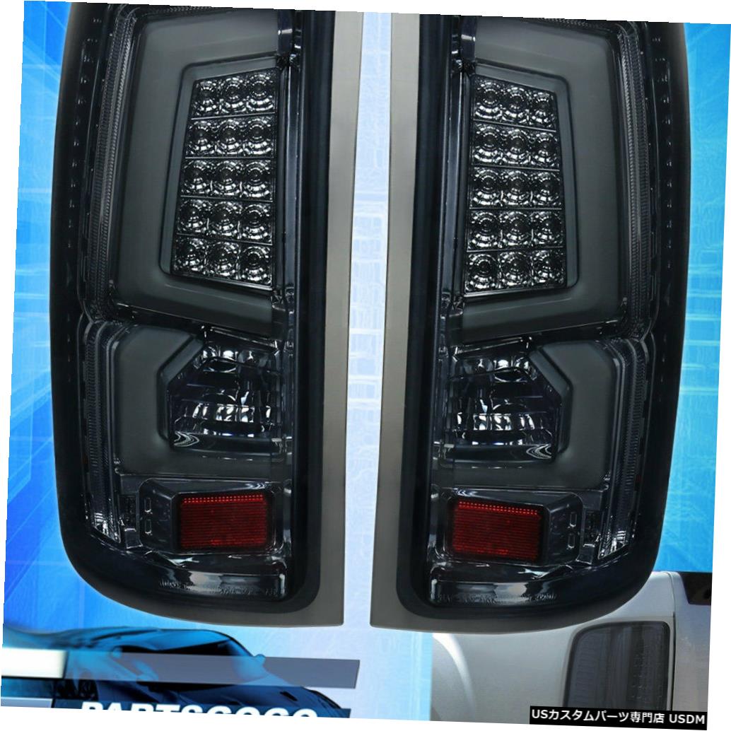テールライト 07-13 Gmc Sierra 1500 C-Streak New Generation Led Tube Bar Tail Lights Smoke用 For 07-13 Gmc Sierra 1500 C-Streak New Generation Led Tube Bar Tail Lights Smoke 【並行輸入品】