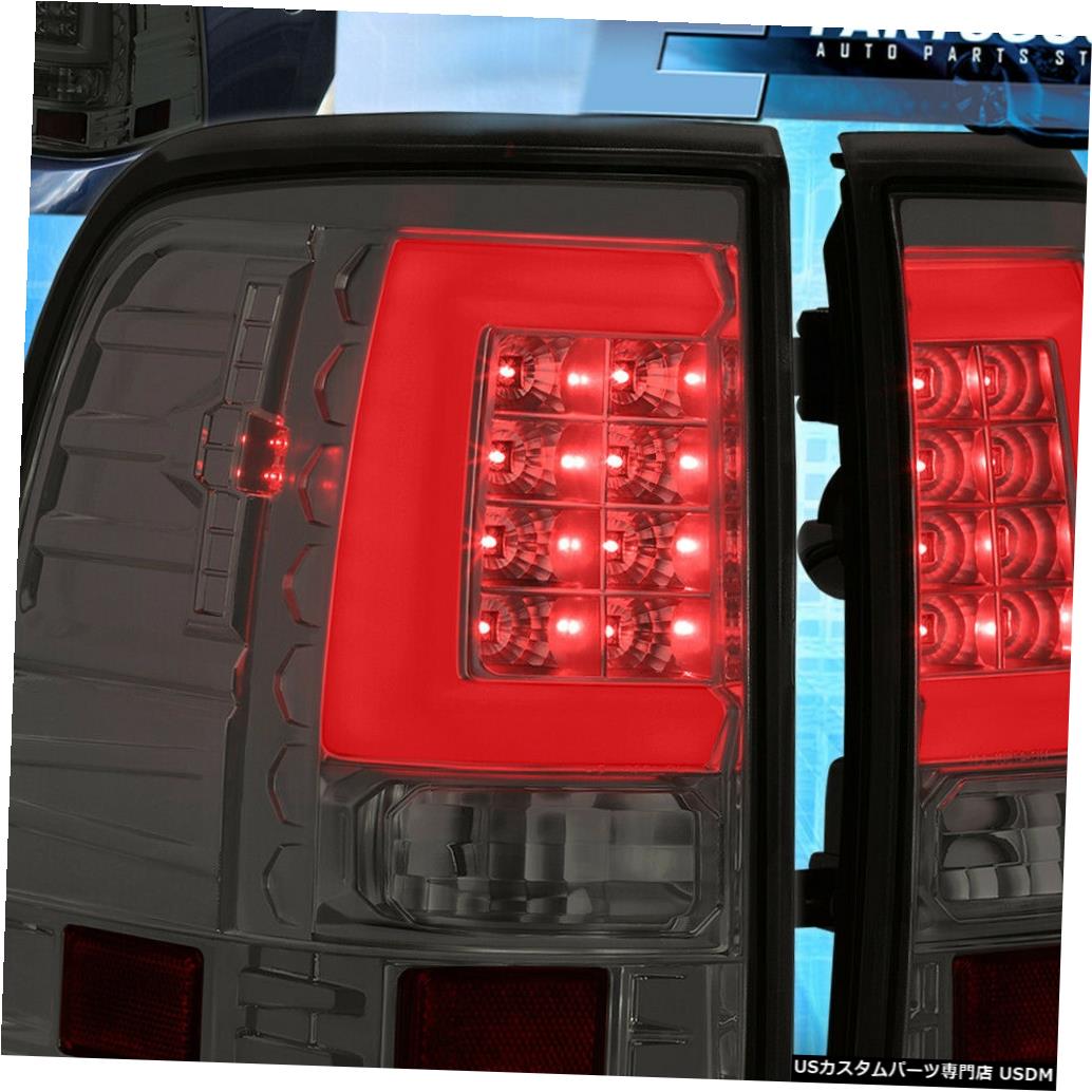 テールライト 2002 2003 2004 2005フォードエクスプローラーホワイトLedチューブ用スモークテールライトランプ Smoke Tail Lights Lamps For 2002 2003 2004 2005 Ford Explorer White Led Tube 【並行輸入品】